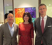 Prof. Bernhart Schwenk, Dr. Sonja Lechner und Prof. Dr. Christian Kaeser